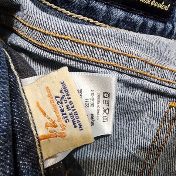 Citizens of Humanity Margo Low Waist Bootcut Blue Jeans (27) - Picture 8 of 8